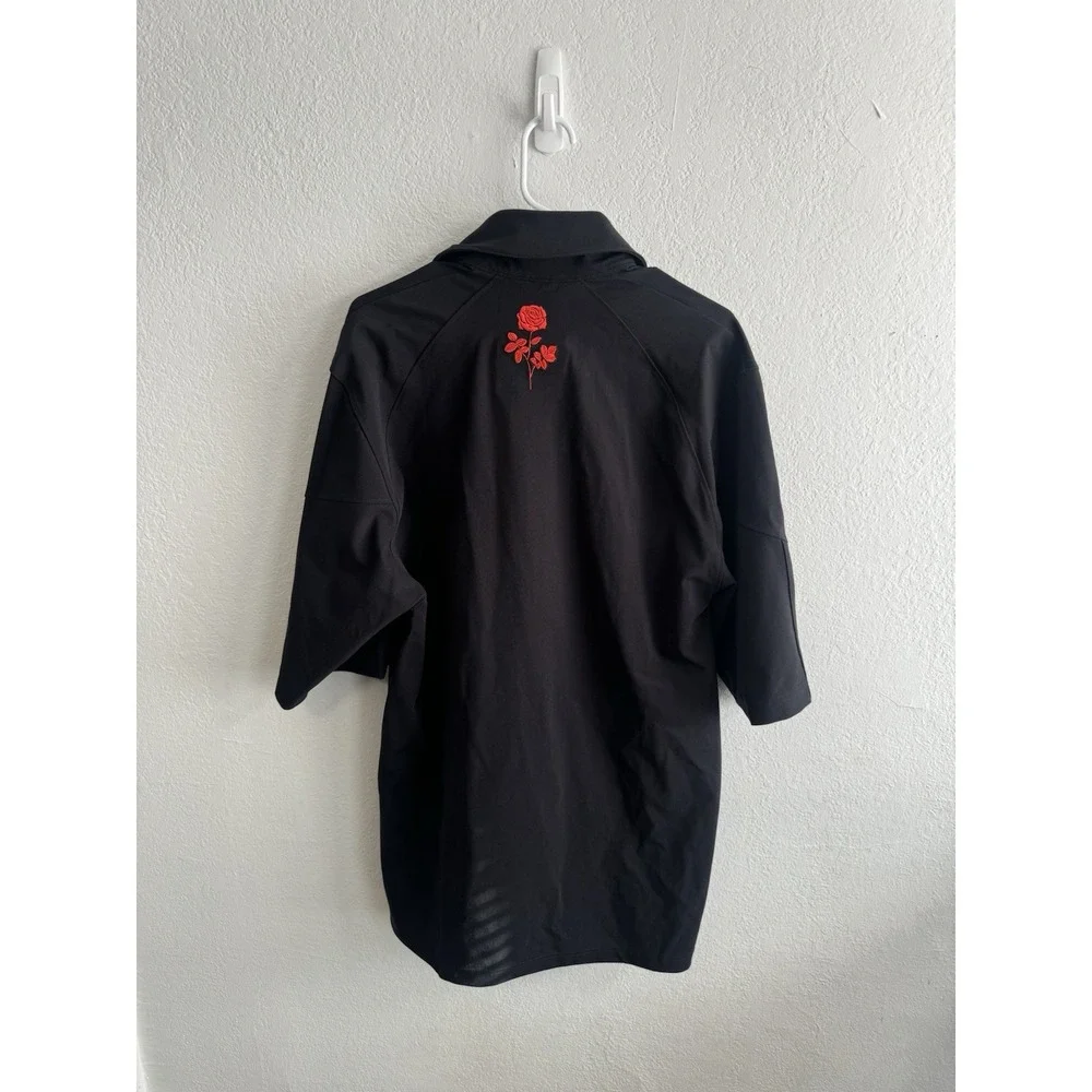 Adidas x Willy Chavarria Polo‎ Shirt - Size XS - Black - NEW - JV8848 Rare